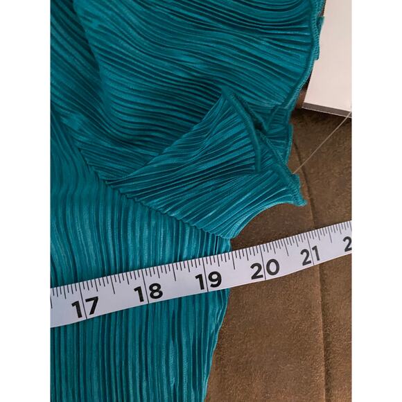 Connected Apparel dress size 12 Jade green Nwt Q35 - Picture 7 of 10